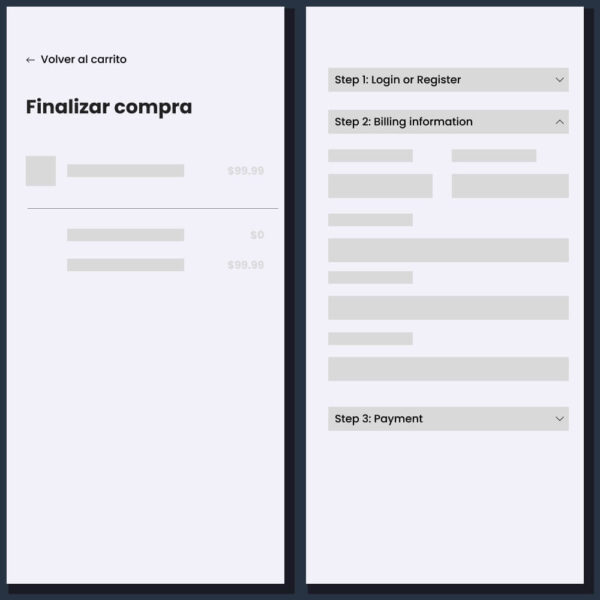 Woocommerce Multi-Step Checkout